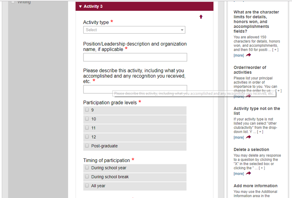 How to Complete the Honors Section of the Common App?